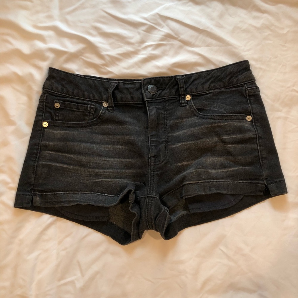 American Eagle Black Shorts
